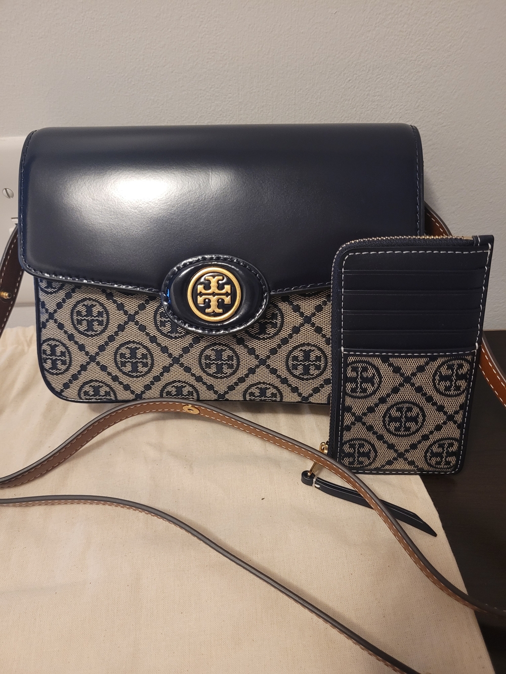 Tory Burch T Monogram Robinson Convertible